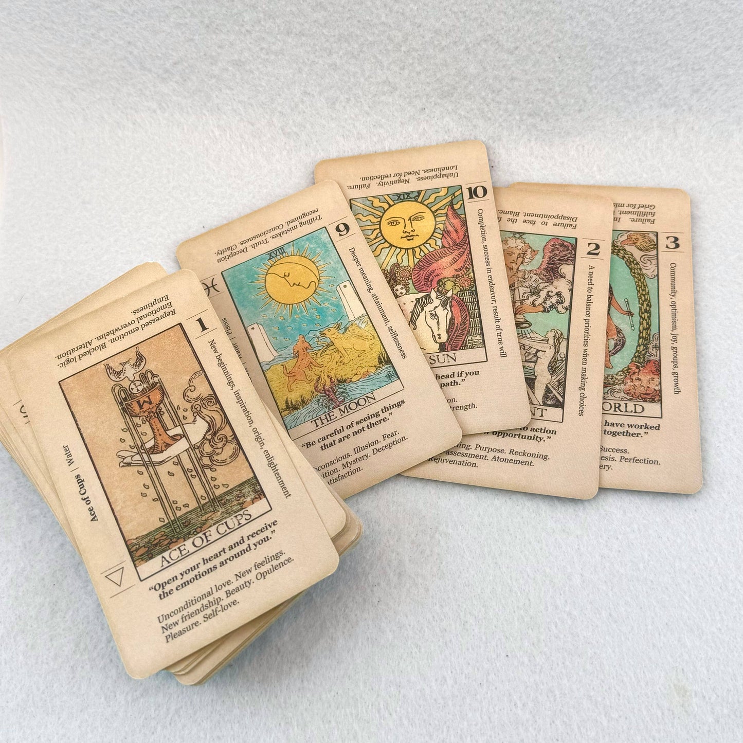 Meaning Tarot Deck for Beginners Bundle