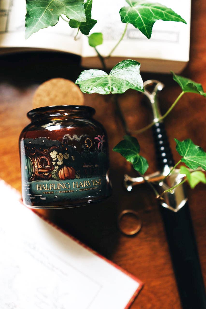 Halfling Harvest | 8oz Apothecary Candle | Hand Poured
