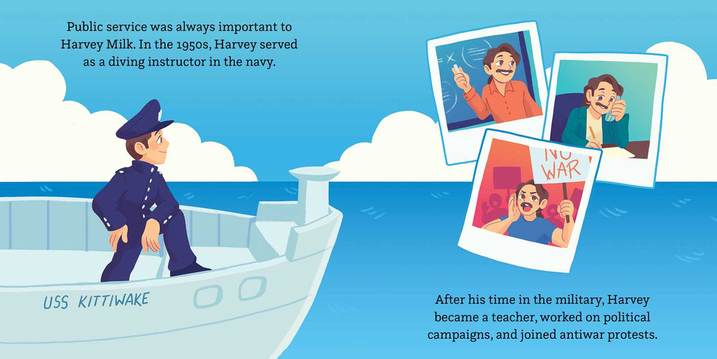 Harvey Milk by Little Bee Books: Board Books; 22 pages / English