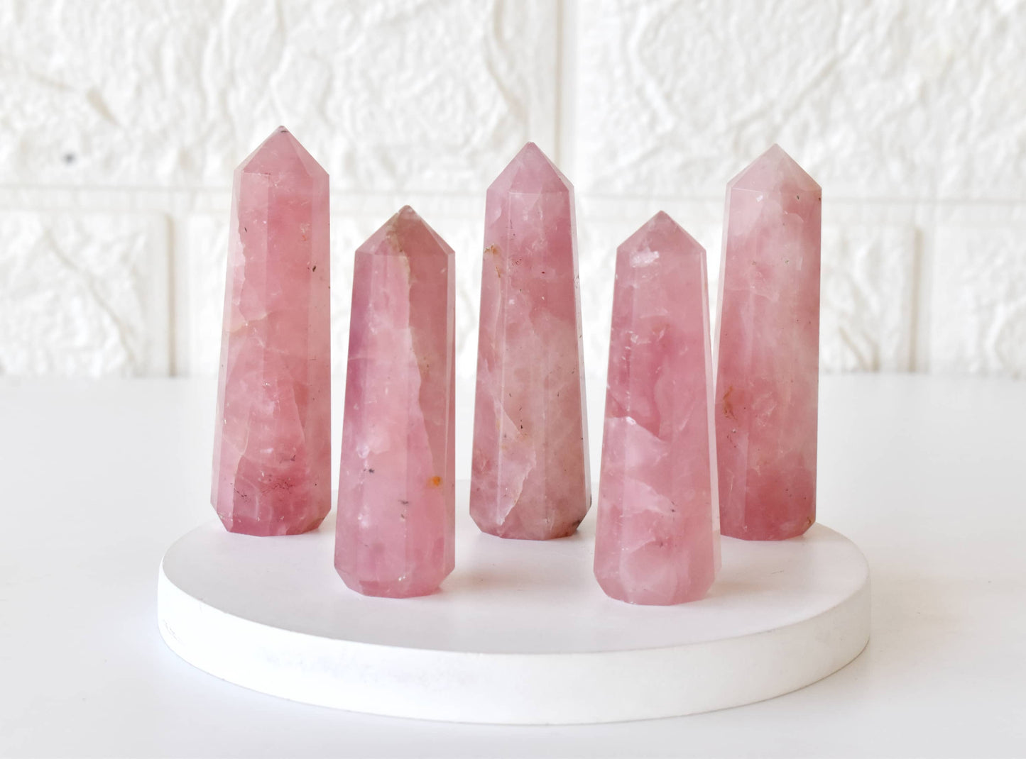 Healing Obelisk| Rose Quartz | Crystal Tower | Crystal Point