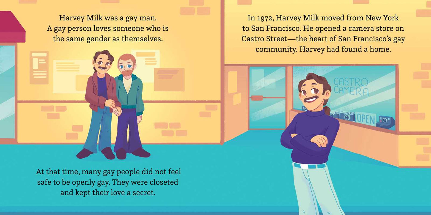 Harvey Milk by Little Bee Books: Board Books; 22 pages / English