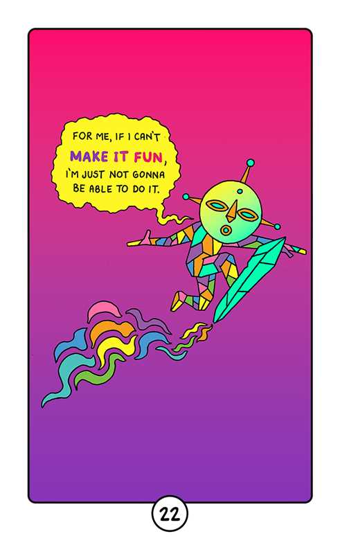 Rainbow Brainskull Oracle Deck by Ramin Nazer: Mixed Media; 76 pages / English