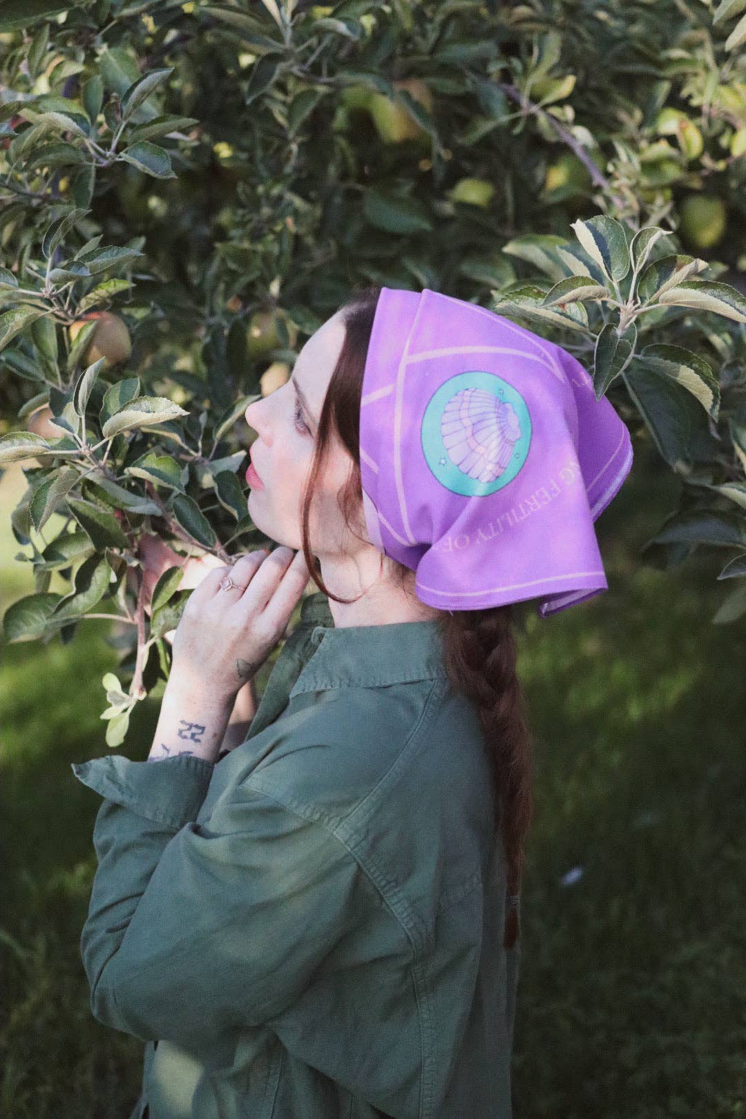 Altar Cloth Bandana: Hekate