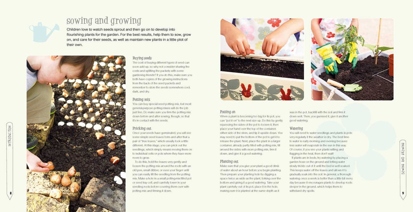 Gardening for Kids by Dawn Isaac: Hardcover; 128 pages / English