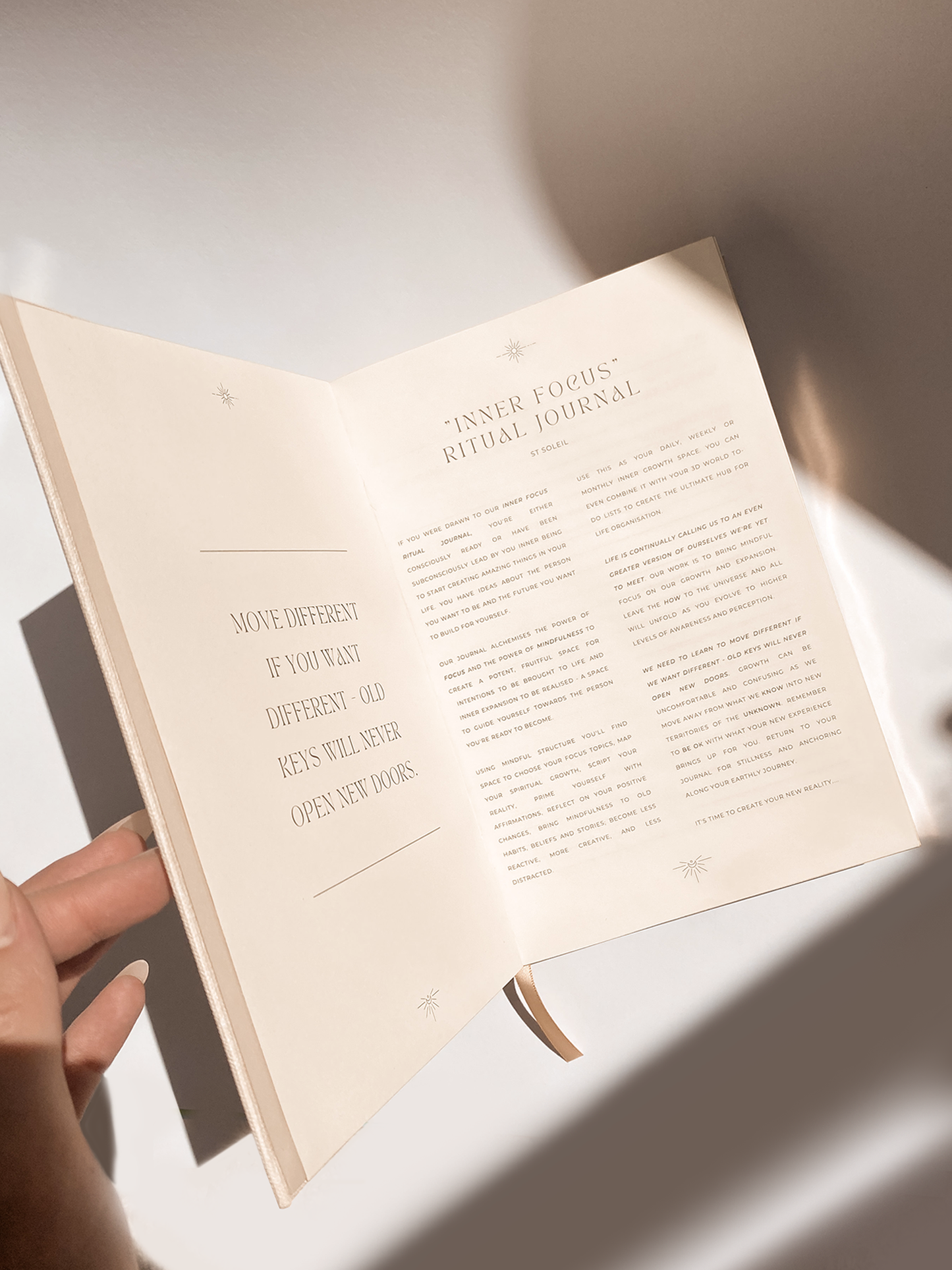 Linen Ritual Journal, Midnight Black, ED II