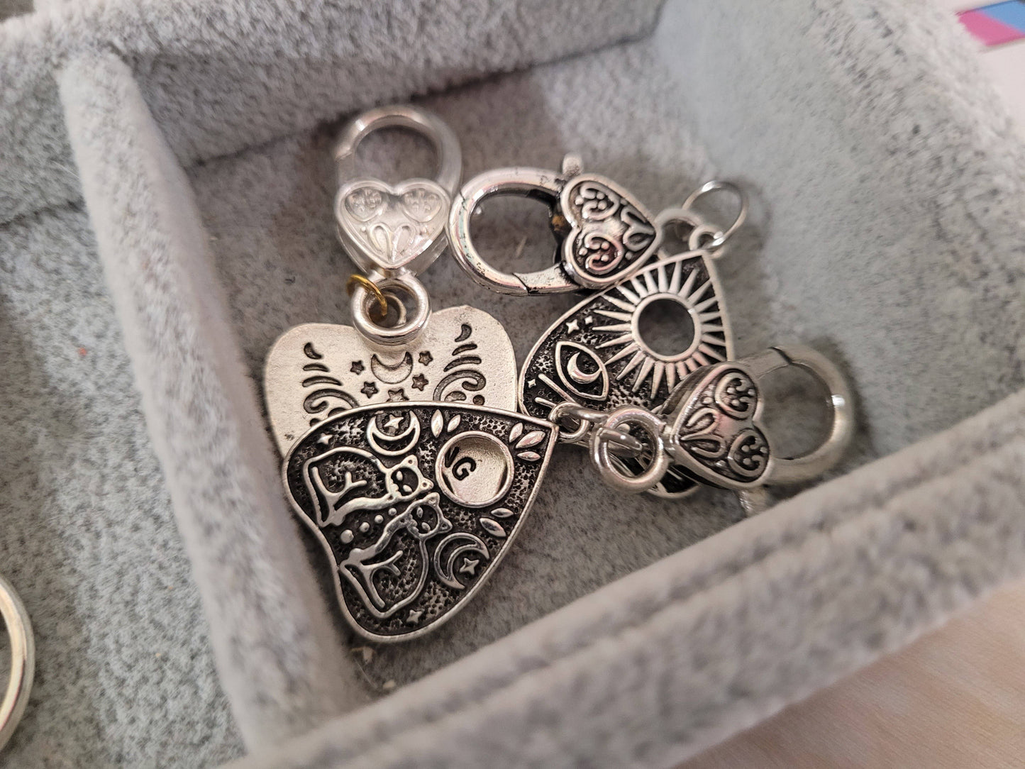 Ouija & Tarot Card Earrings, Necklaces & Zipper Pulls: Necklaces / Ouija