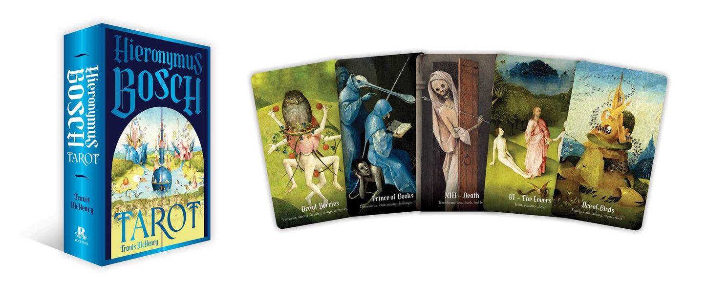 Hieronymus Bosch Tarot by Travis McHenry: Flashcards; 112 pages / English