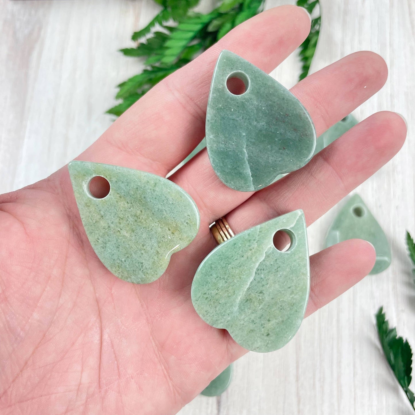 Gemstone Planchette Carving: Citrine