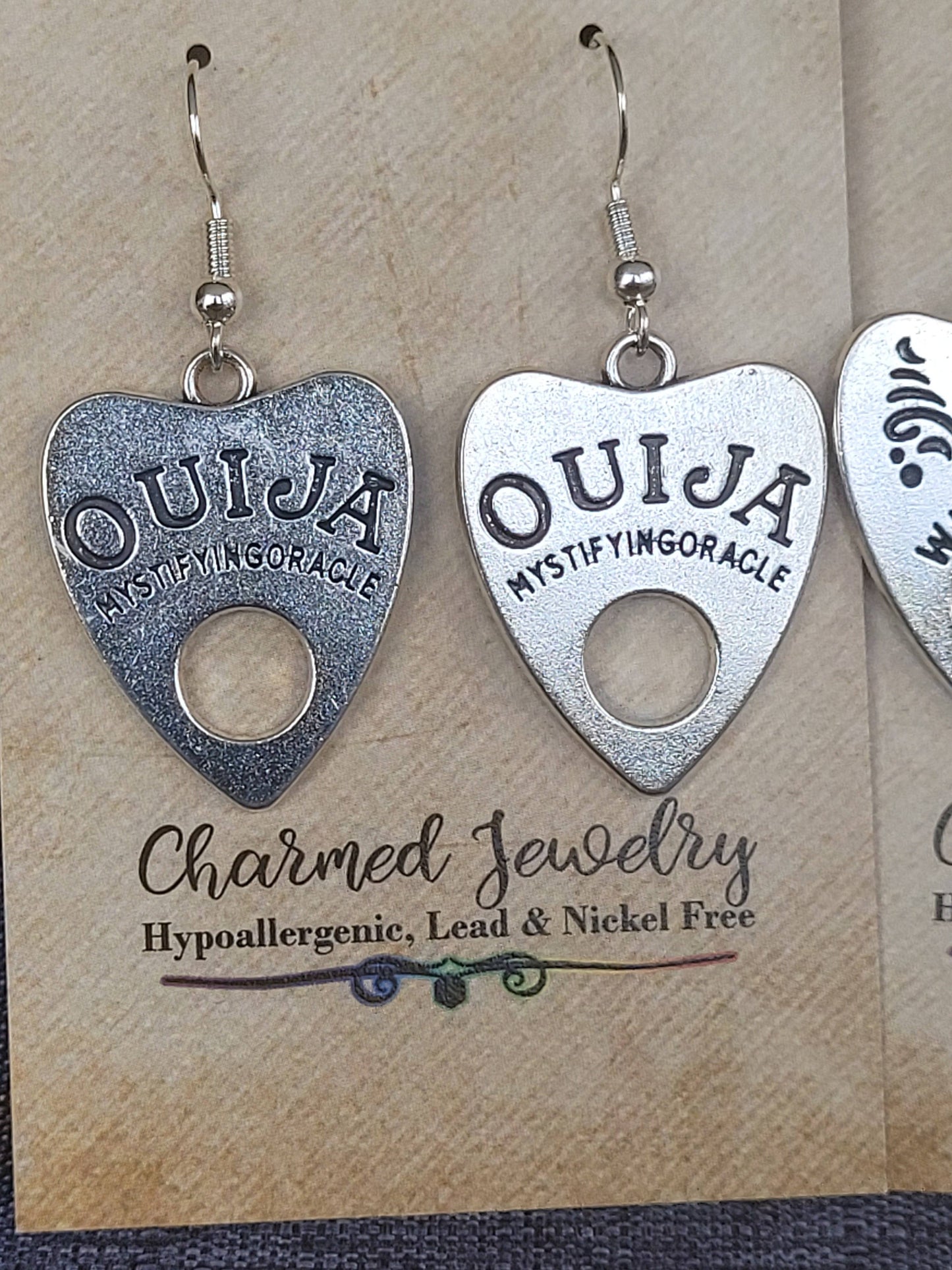 Ouija & Tarot Card Earrings, Necklaces & Zipper Pulls: Necklaces / Ouija