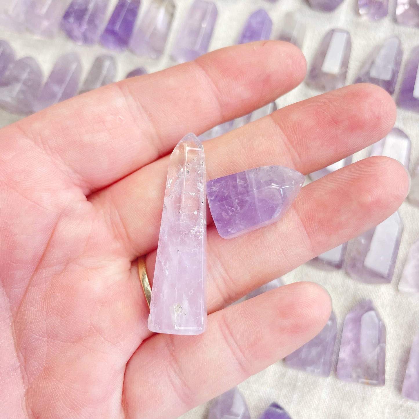 Mini Amethyst Towers
