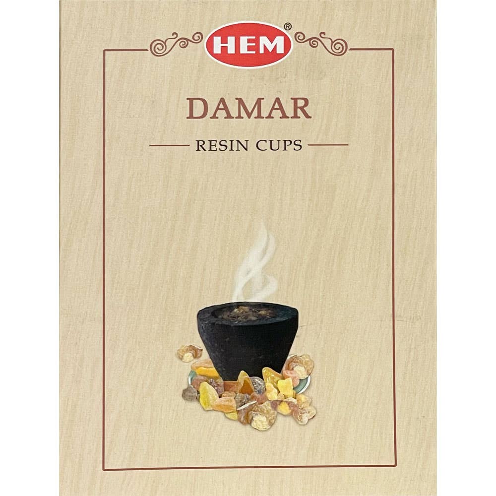 Hem Resin Cups - Damar (Pack of 10)