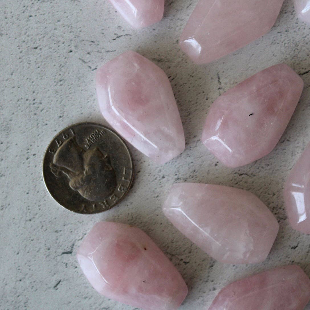 Rose Quartz Coffin (Crystals & Stones)