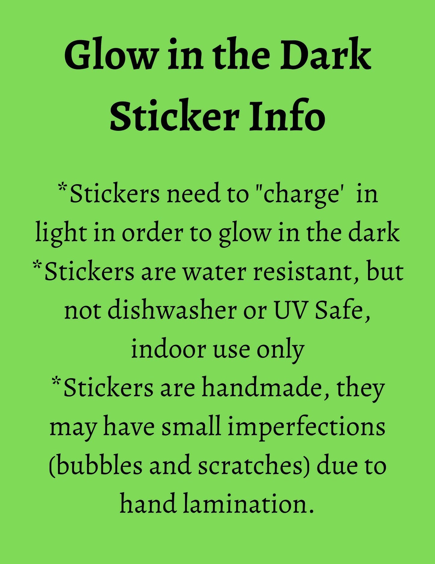 Hex The Patriarchy Sticker, Glow In The Dark Sticker: Lavender