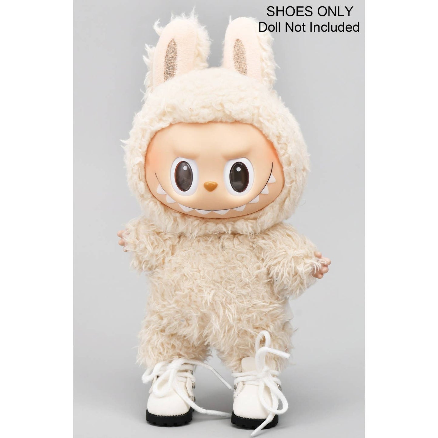 TIMB BOOTS FOR LABUBU: Beige / 1 SIZE