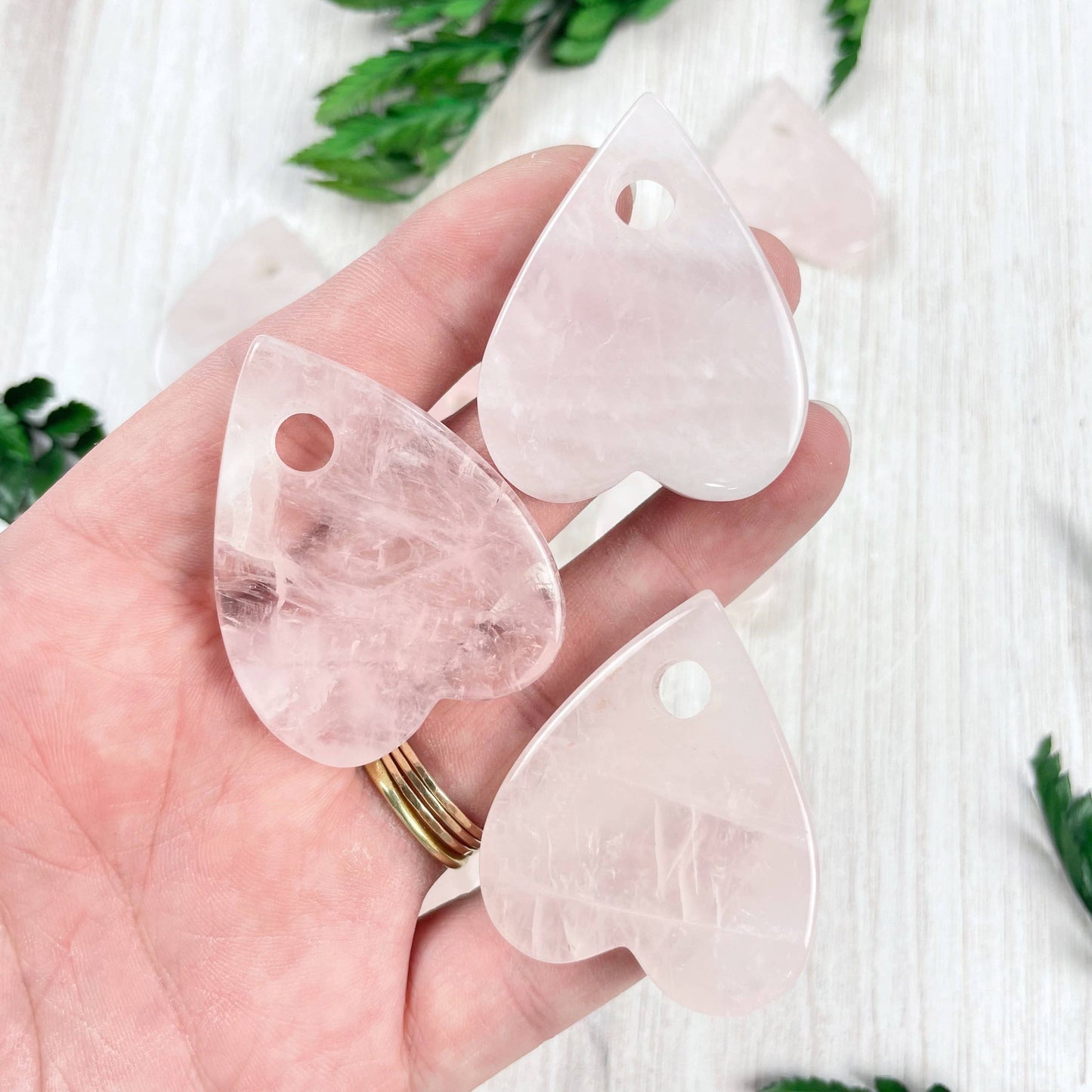 Gemstone Planchette Carving: Amethyst