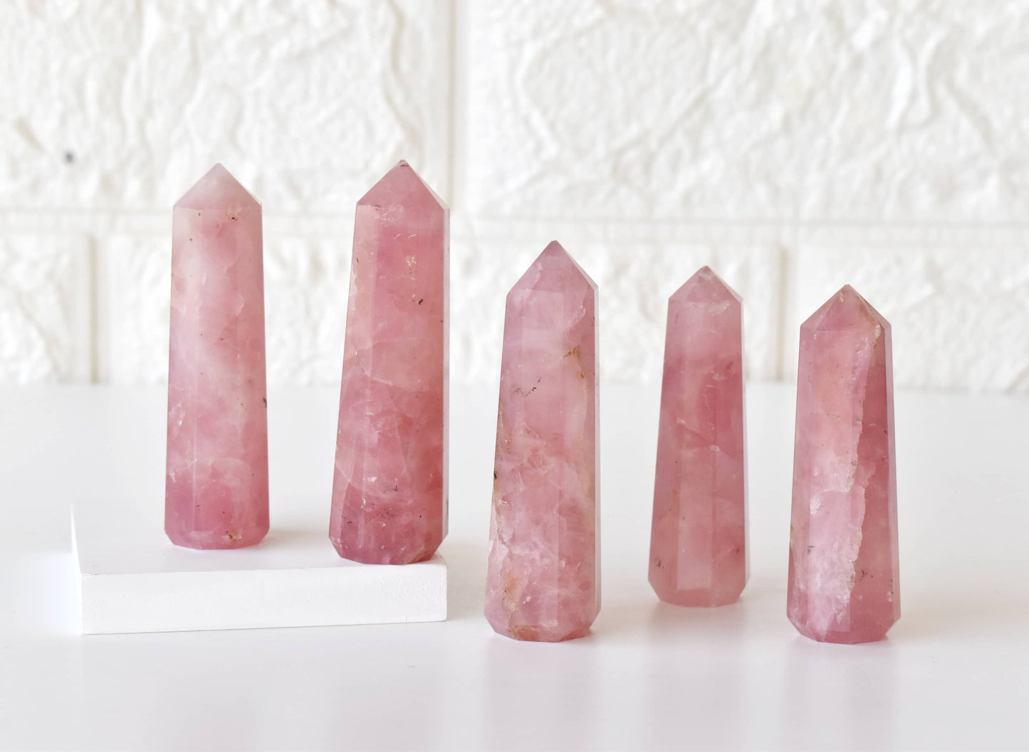 Healing Obelisk| Rose Quartz | Crystal Tower | Crystal Point