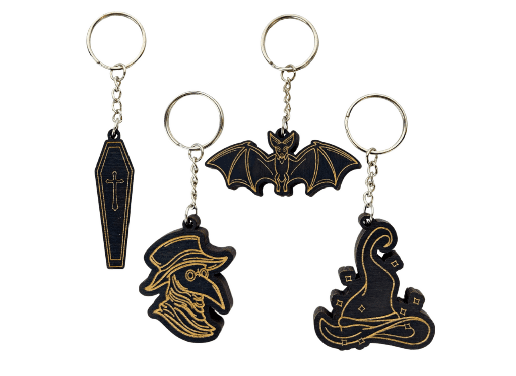 Spooky Keychains: Witch's Hat