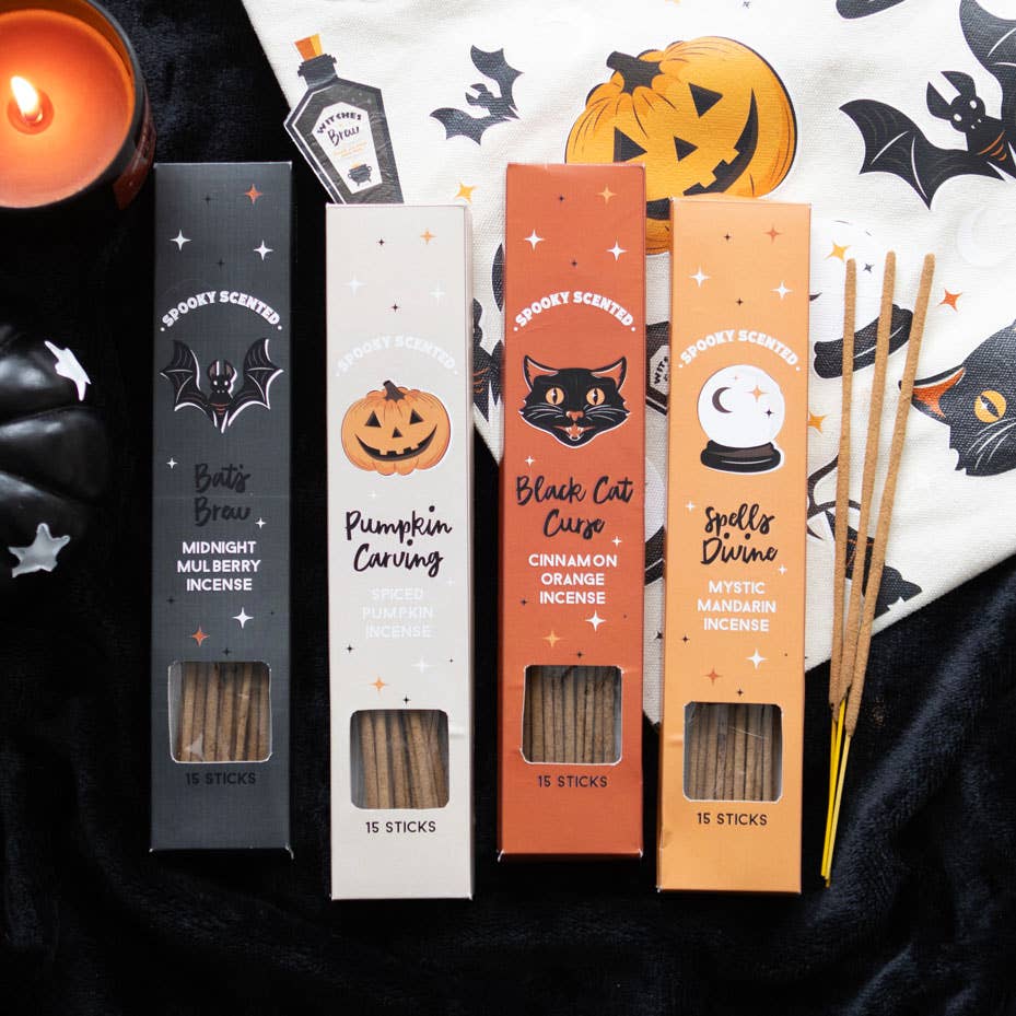 Spooky Scented Halloween Incense Stick Gift Set