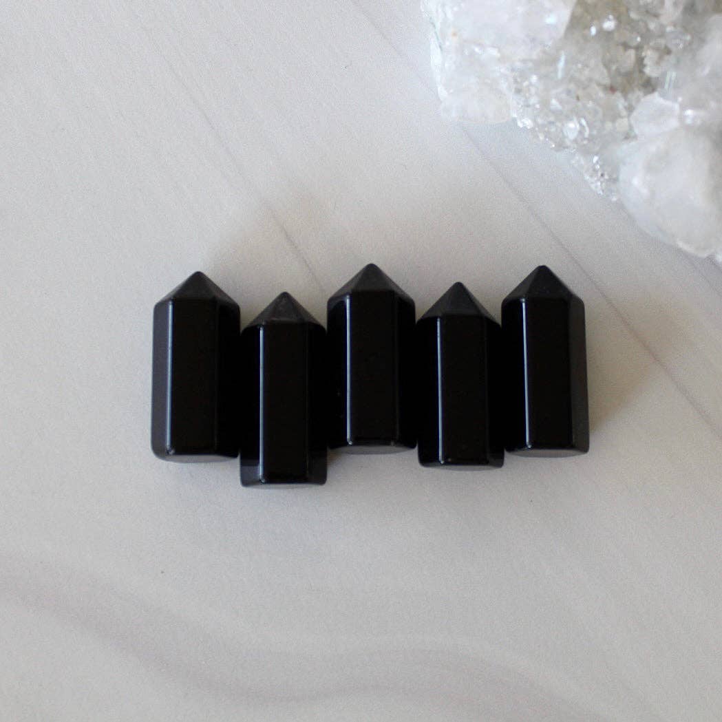Obsidian Tower (Crystals & Stones)