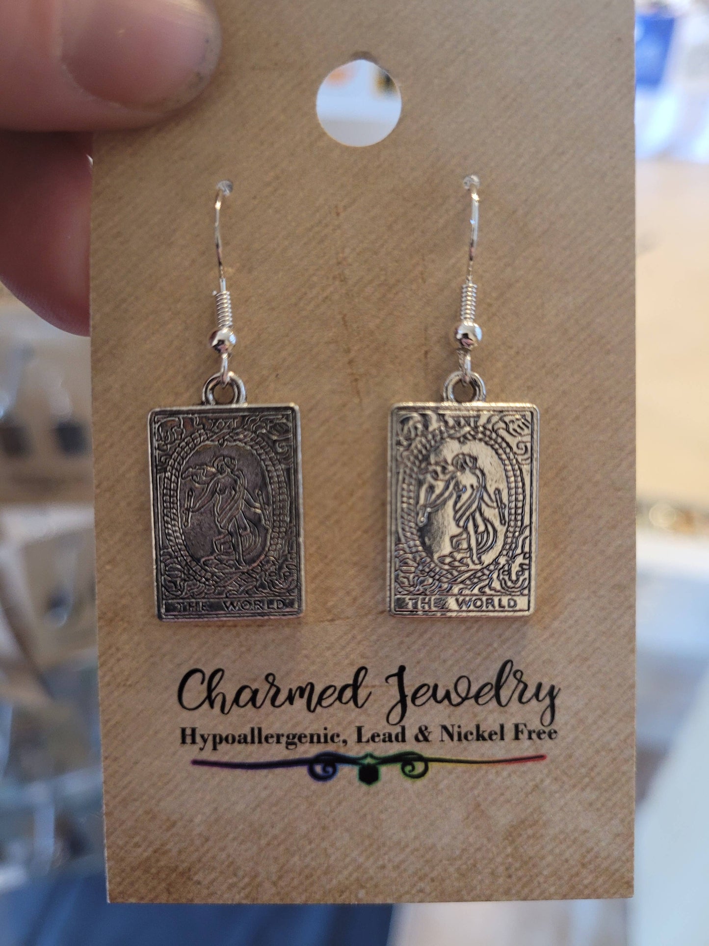 Ouija & Tarot Card Earrings, Necklaces & Zipper Pulls: Necklaces / Ouija