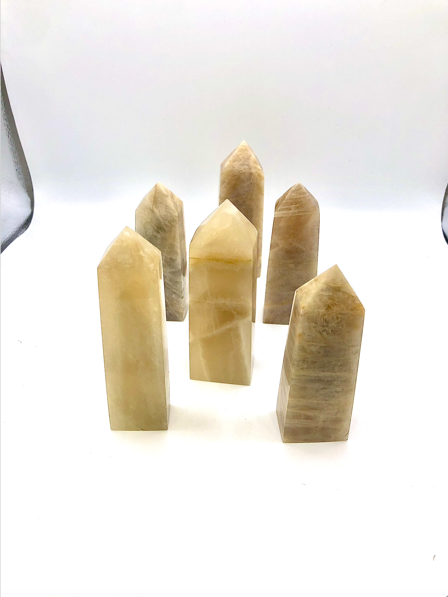 Moonstone Gemmy Crystal Tower