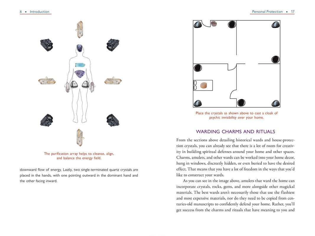 Crystals for Psychic Self-Defense by Nicholas Pearson: Paperback; 352 pages / English