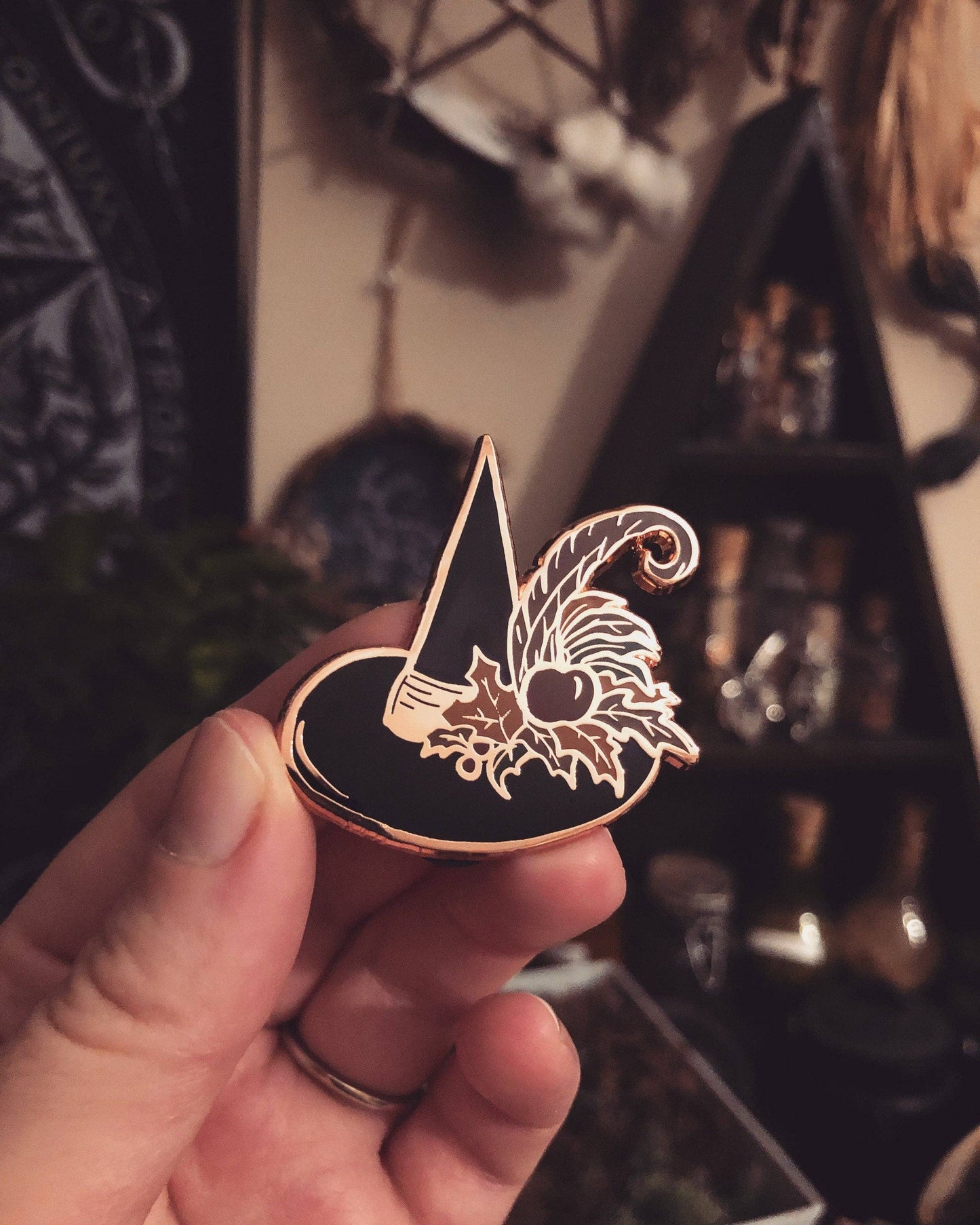 Mabon Witch's Hat - Enamel Pin