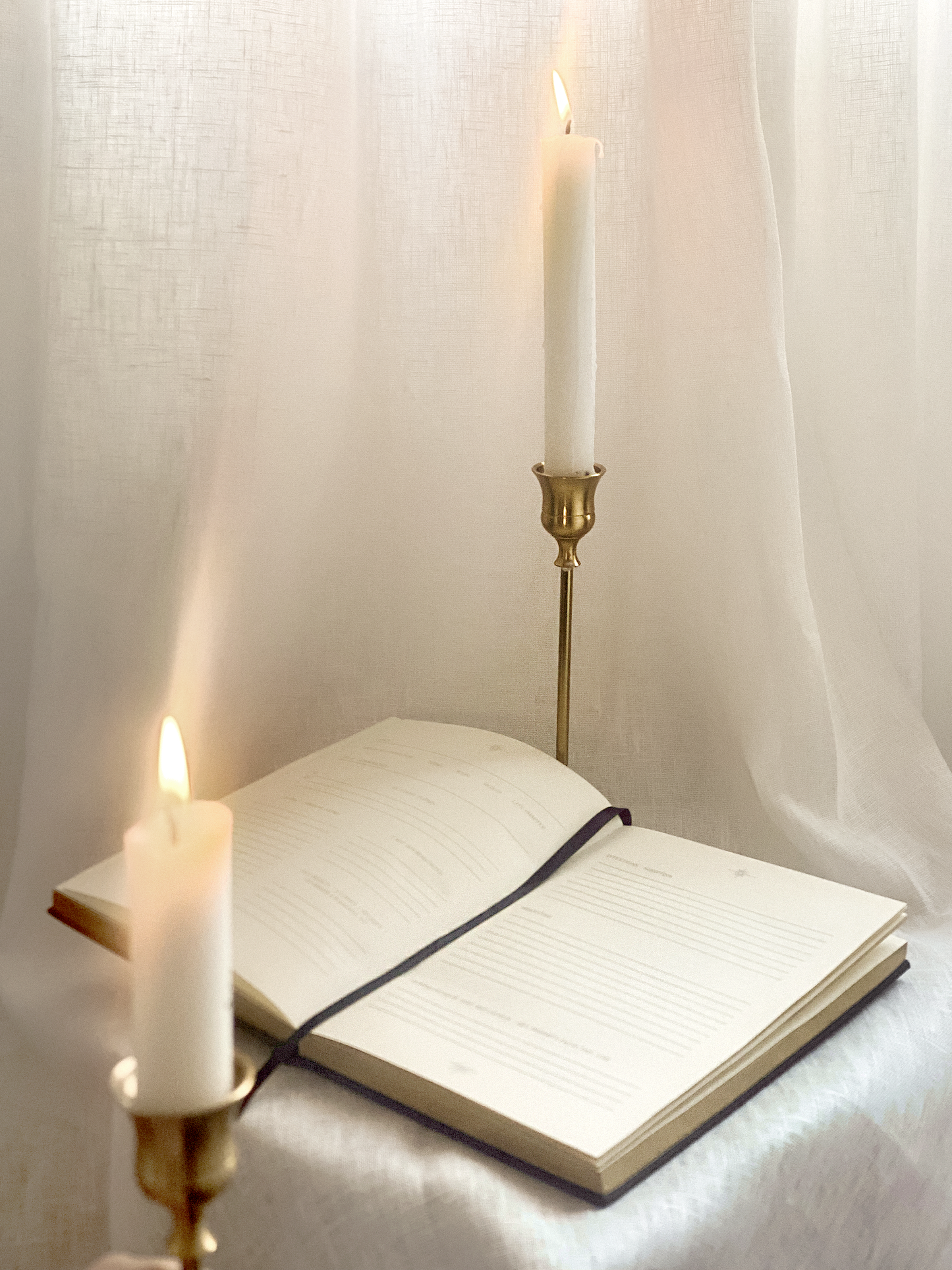 Linen Ritual Journal, Midnight Black, ED II
