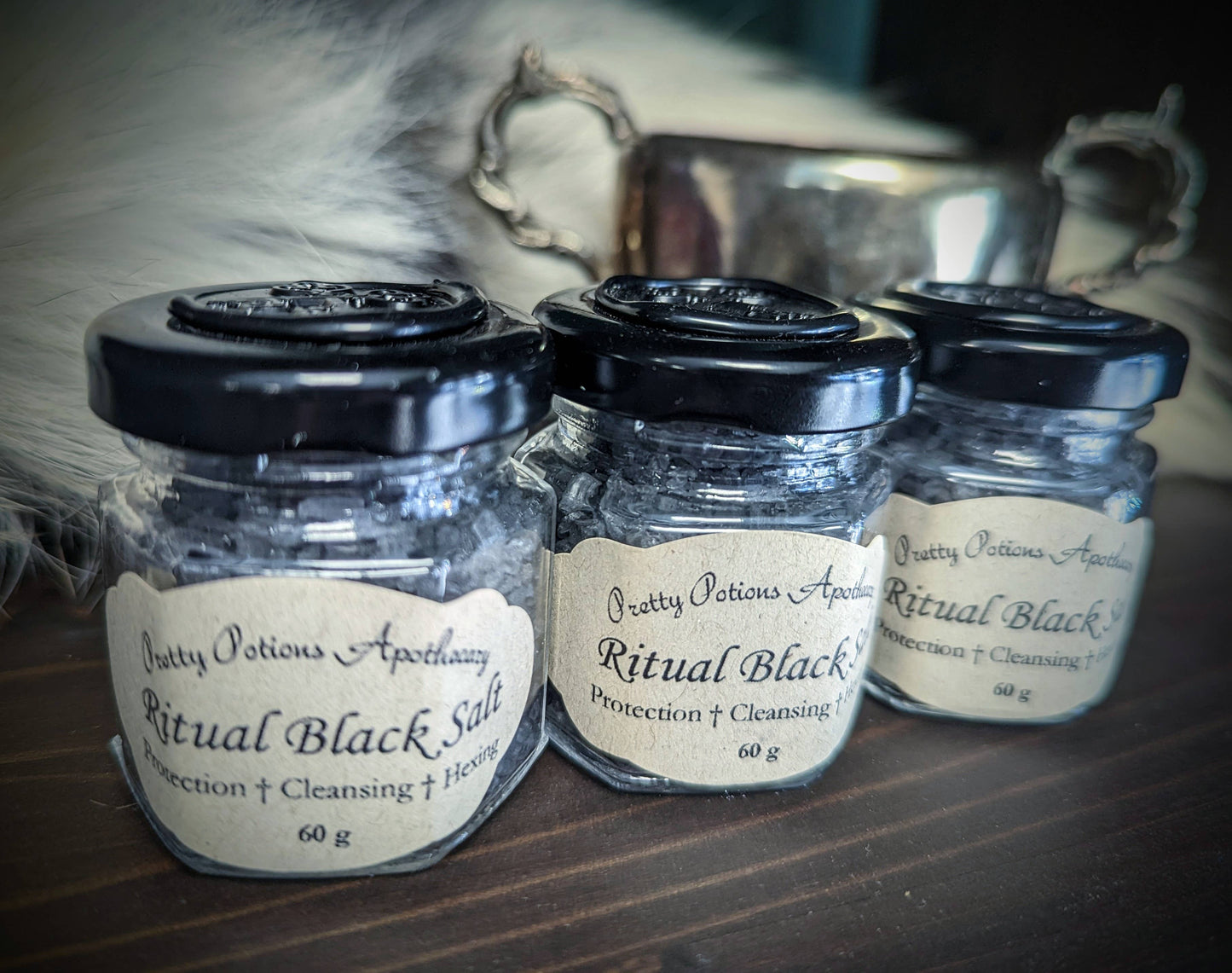 Ritual Black Salt: Mini Black Salt