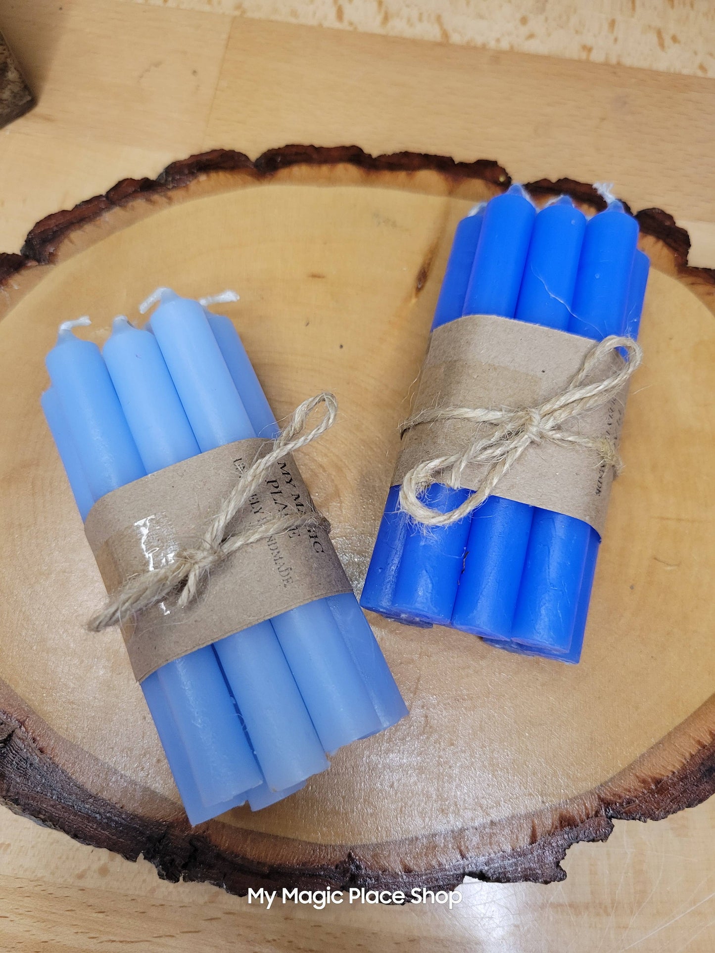 Pack of 10 colored spell candles, Chime Candle 4 Inches: White