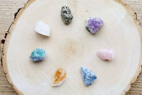 Natural Citrine Points Crystals