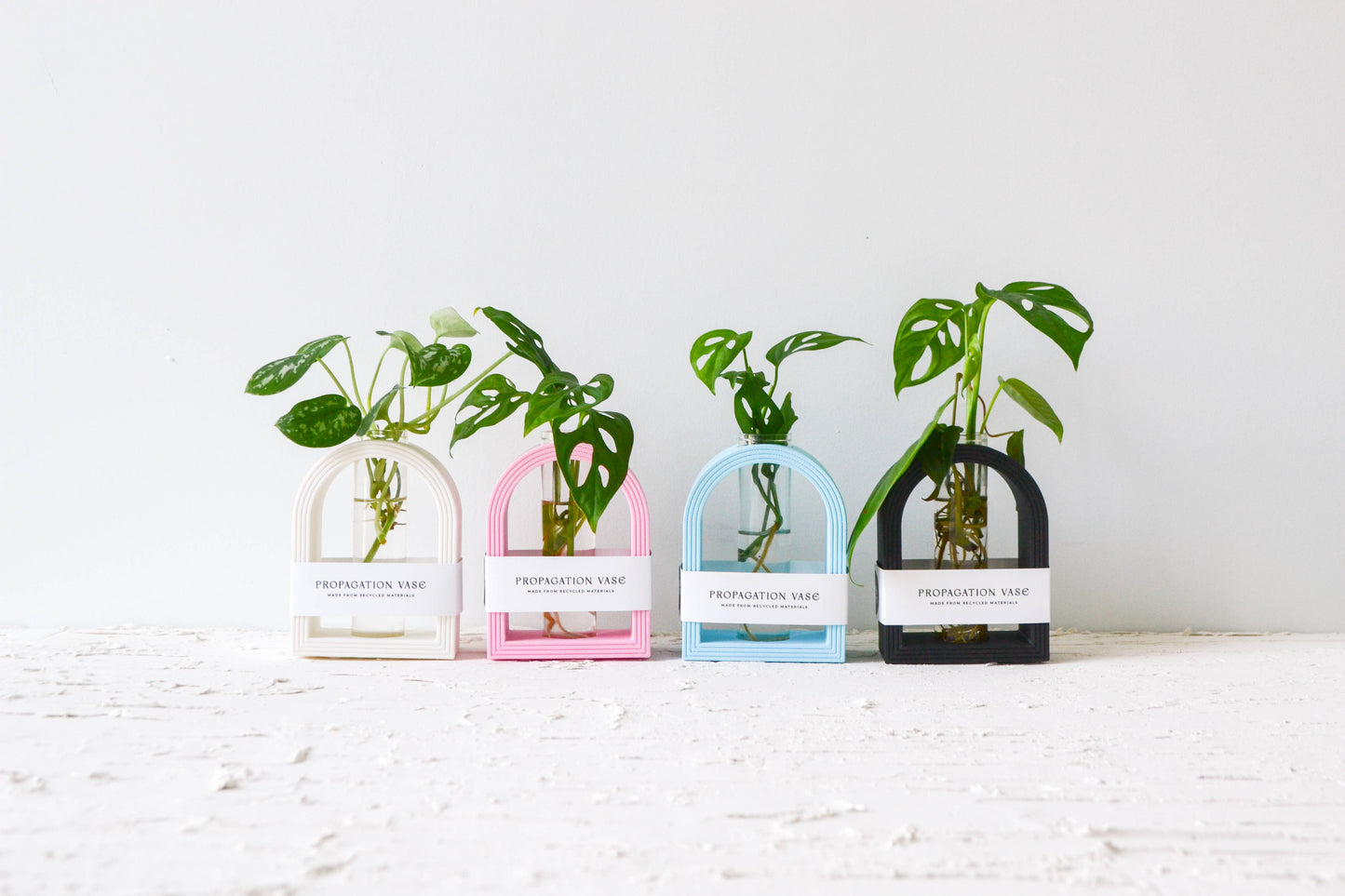 3D Printed Rainbow Arch Propagation Stands: Matte Pink