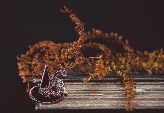 Mabon Witch's Hat - Enamel Pin