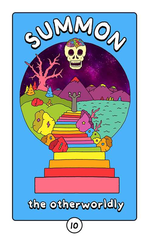 Rainbow Brainskull Oracle Deck by Ramin Nazer: Mixed Media; 76 pages / English