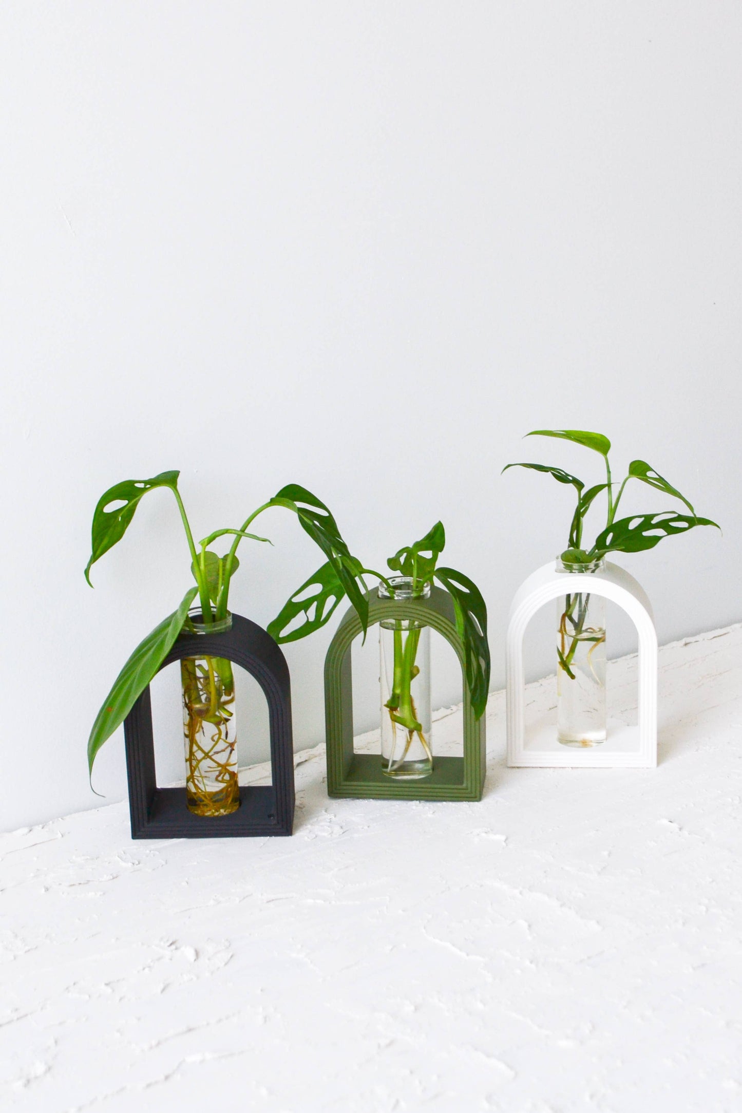 3D Printed Rainbow Arch Propagation Stands: Matte Pink
