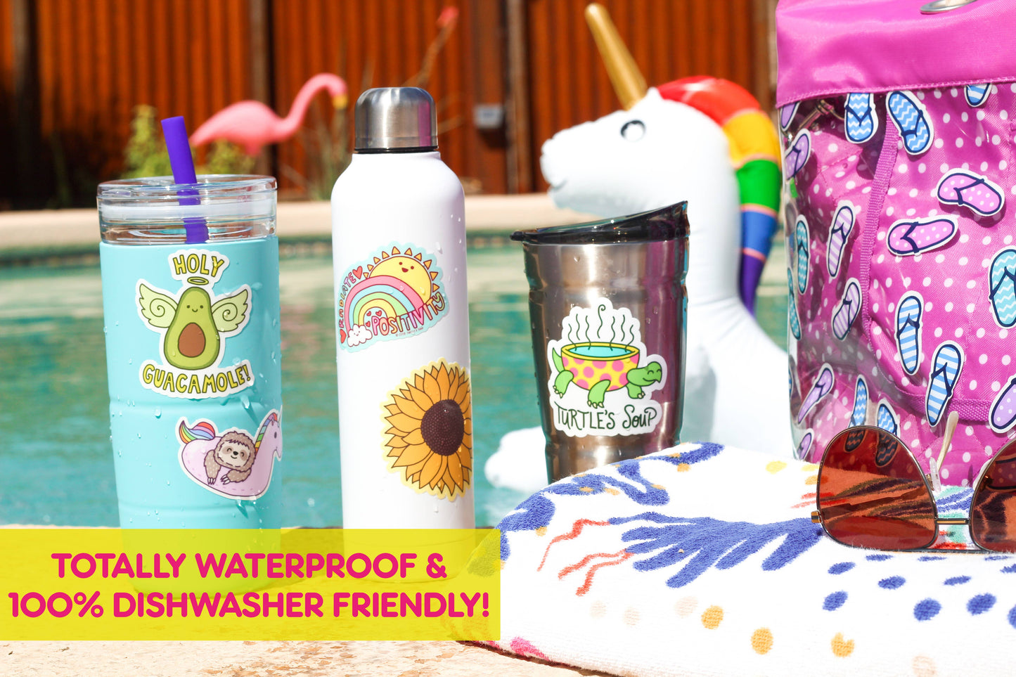 Pump-Kitten Patch Pumpkin Cat Halloween Vinyl Sticker