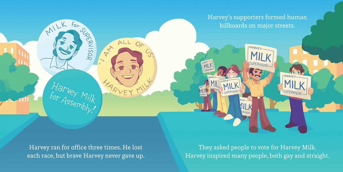 Harvey Milk by Little Bee Books: Board Books; 22 pages / English