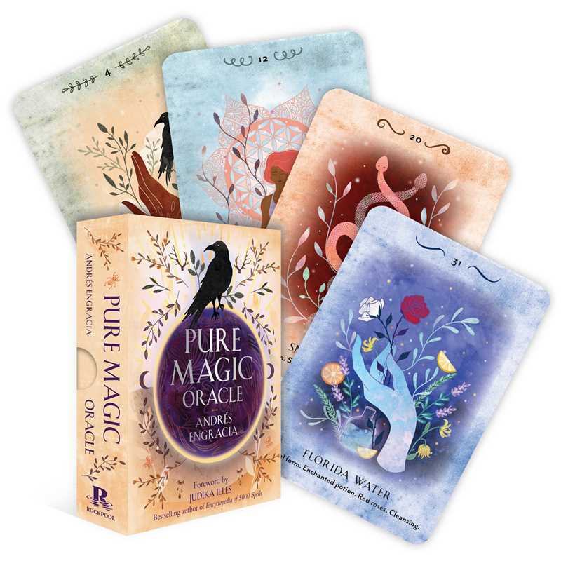 Pure Magic Oracle by Andres Engracia: Flashcards; 144 pages / English