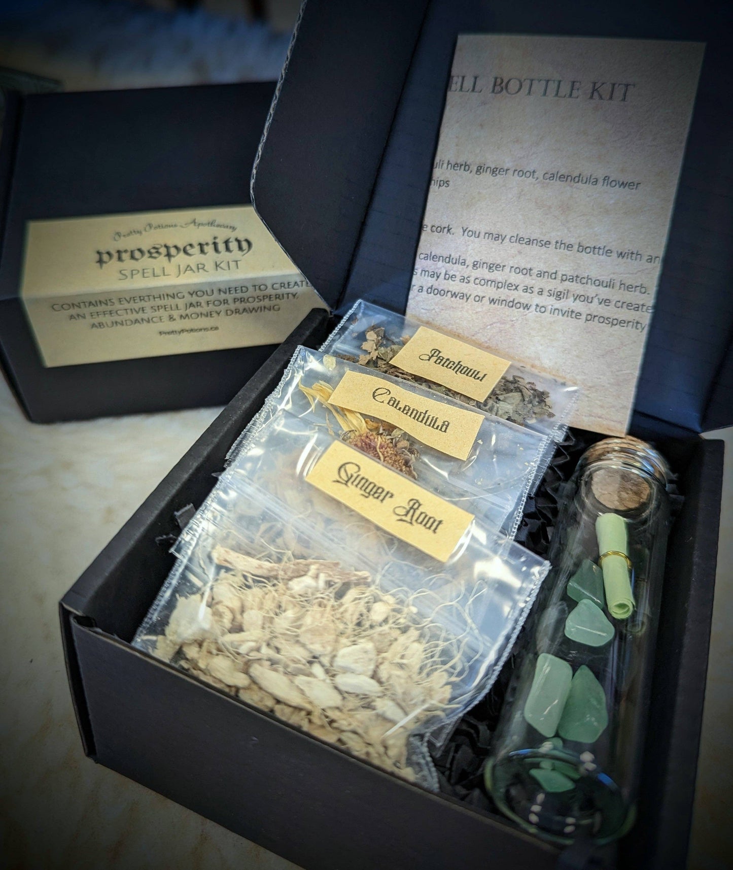 Prosperity Spell Jar Kit