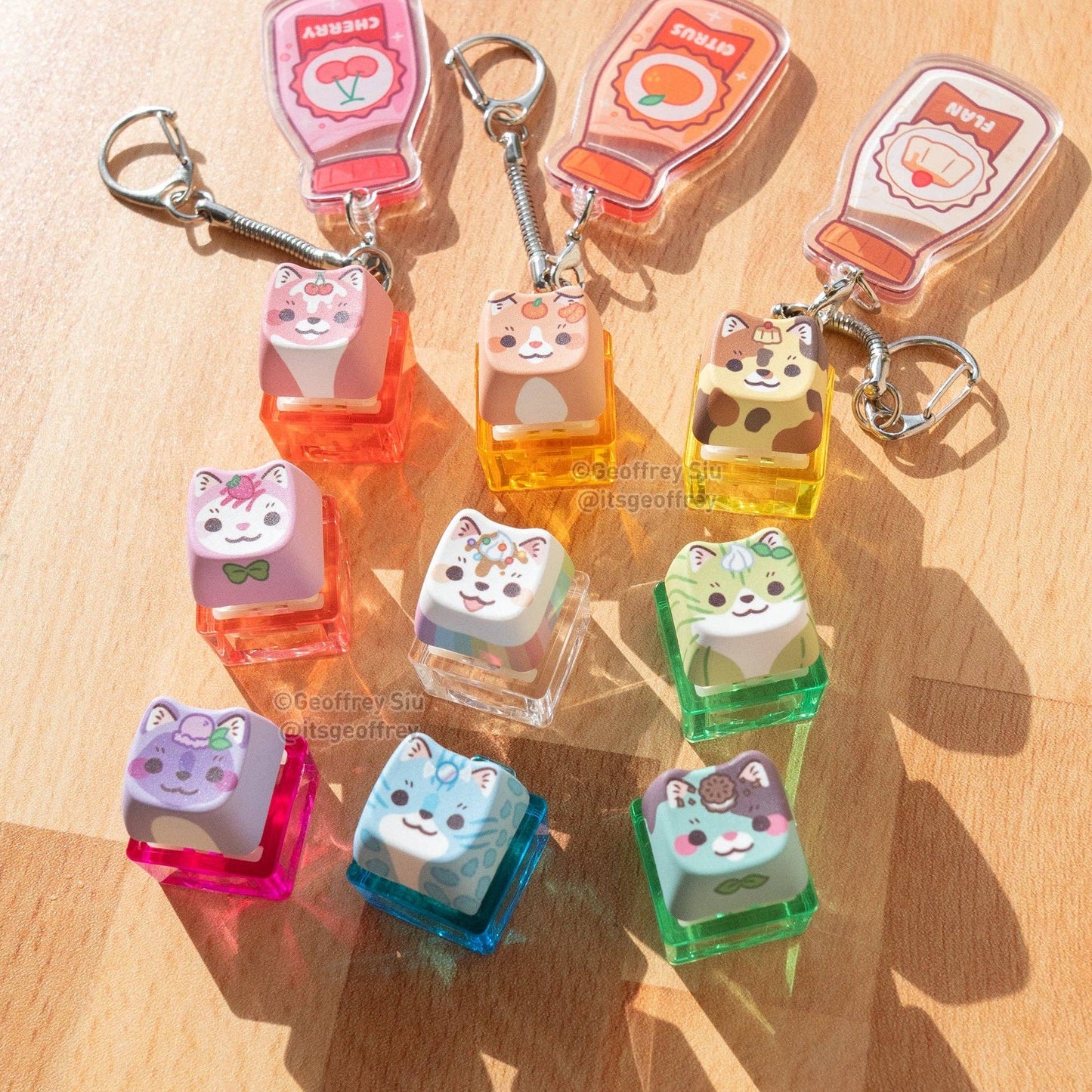 Series 4 Creamy Clicky Keychain Blind Bag