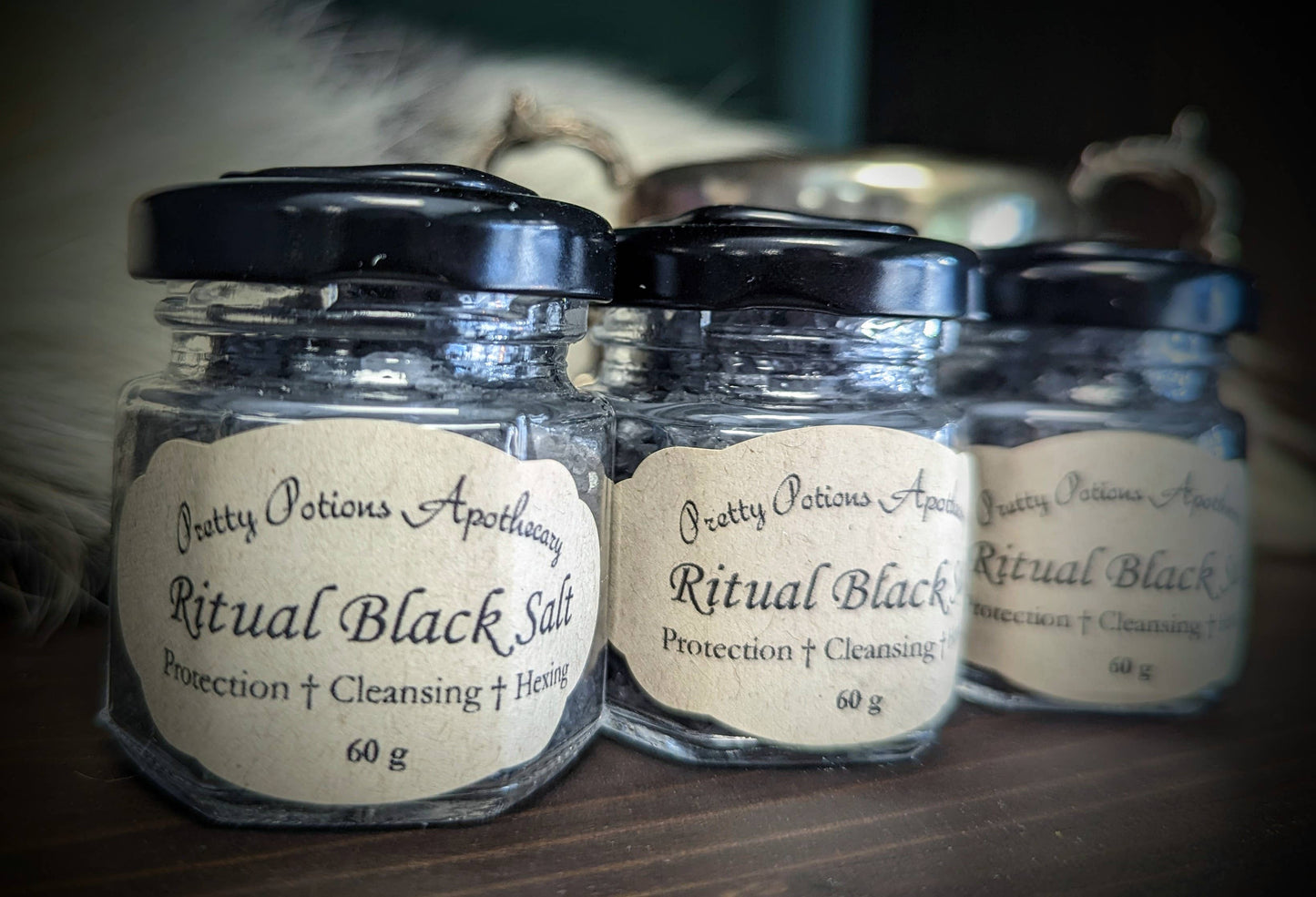 Ritual Black Salt: Mini Black Salt