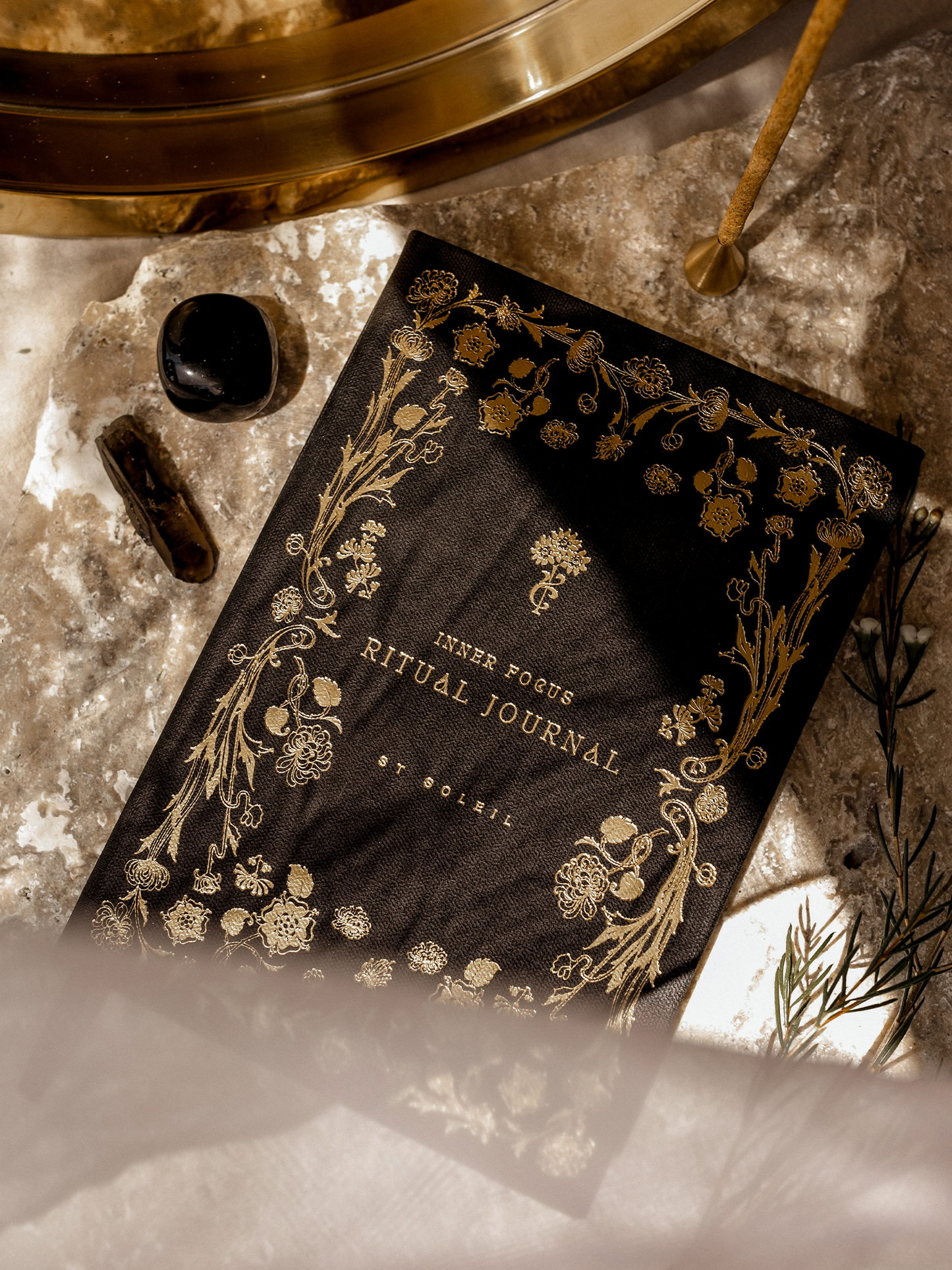 Linen Ritual Journal, Midnight Black, ED II