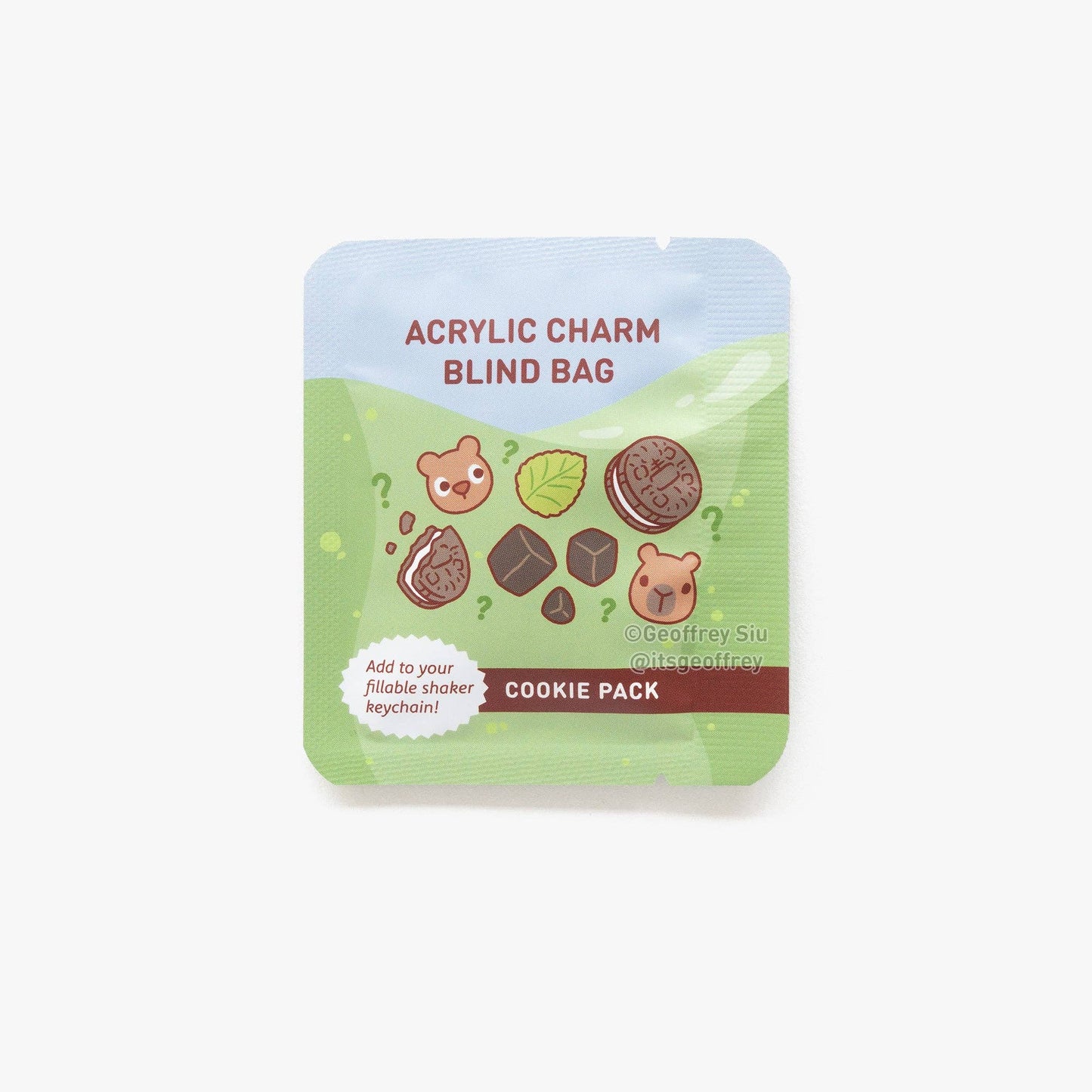 Boba Topping Fillable Keychain Charms Blind Booster Packs: Fruity Pack