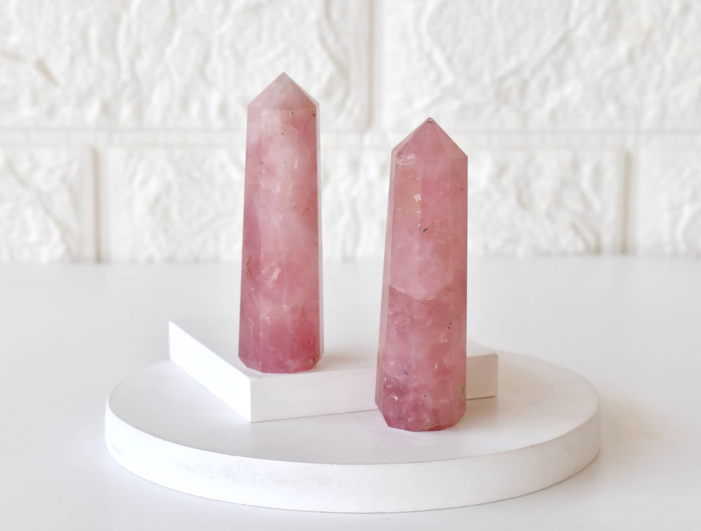 Healing Obelisk| Rose Quartz | Crystal Tower | Crystal Point