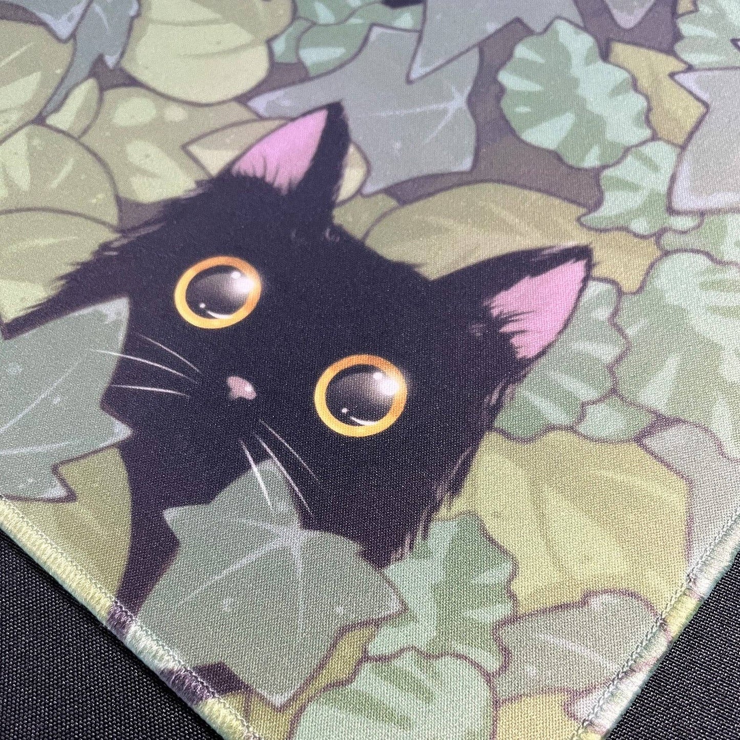 Ivy Void Cat Playmat: Drawstring Bag with Label