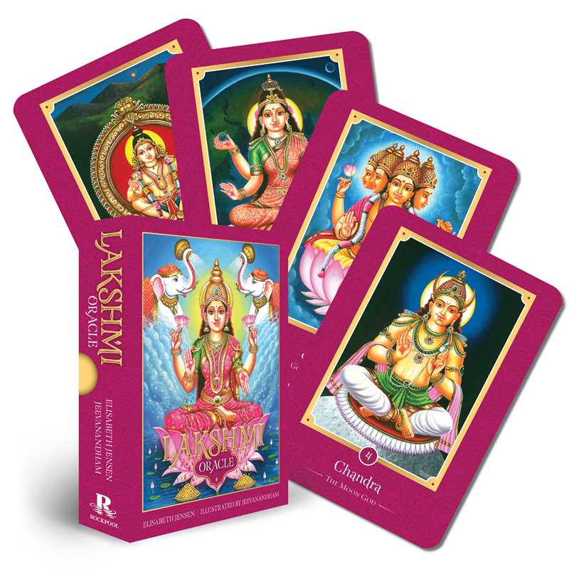 Lakshmi Oracle by Elisabeth Jensen: Flashcards; 128 pages / English