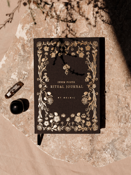 Linen Ritual Journal, Midnight Black, ED II