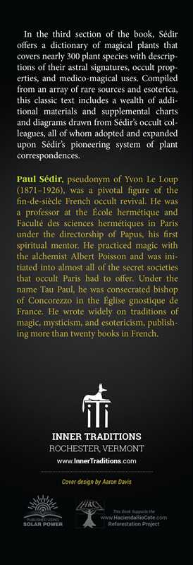 Occult Botany by Paul Sédir: Hardcover; 448 pages / English