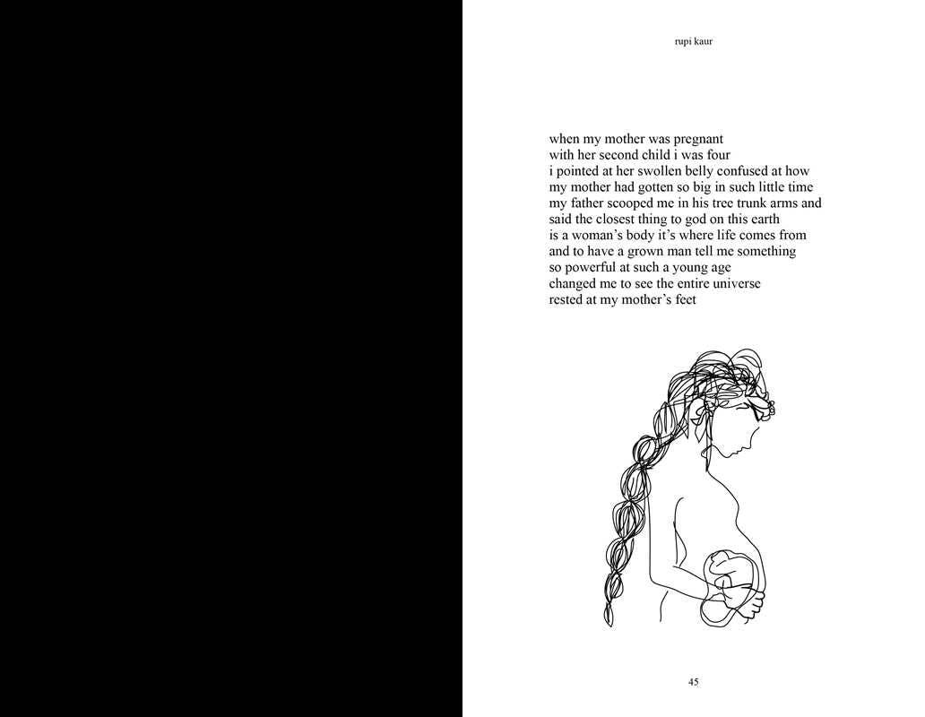 Milk and Honey by Rupi  Kaur: Paperback; 208 pages / English