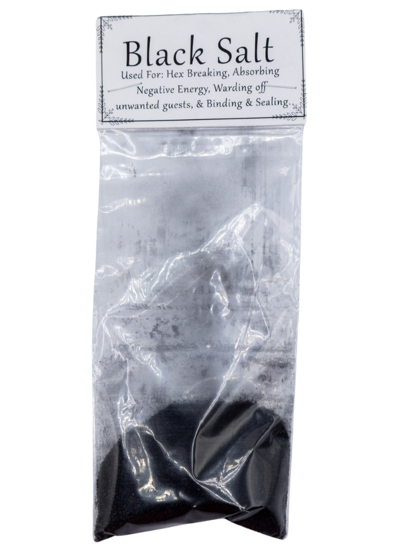 Black Salt For Spells & Rituals